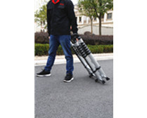 宽踏板伸缩梯(图1)